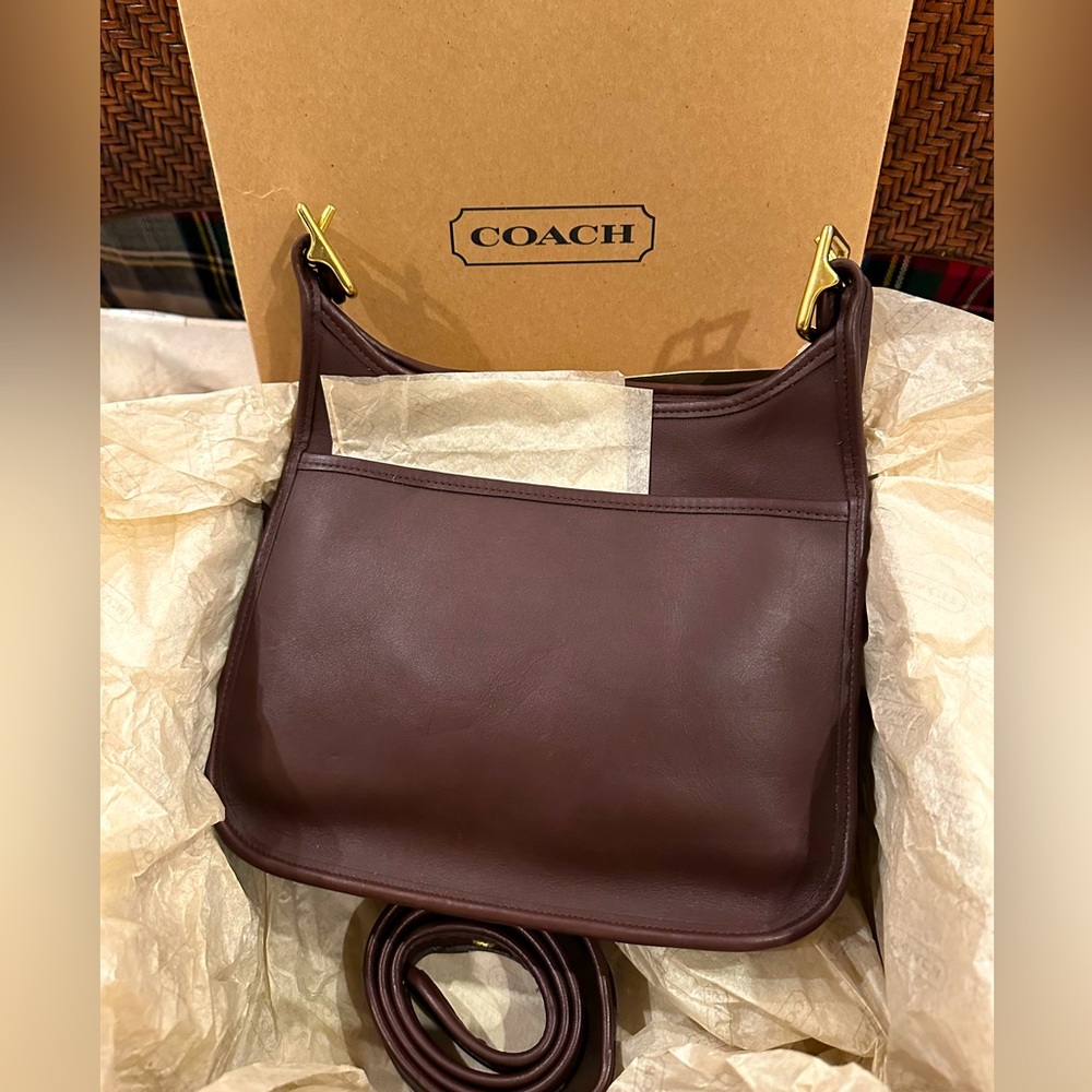 Coach Handbag in Mahogany